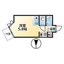 プレスイン六番南 4C ｜ 愛知県名古屋市熱田区八番２丁目（賃貸アパート1R・4階・16.00㎡） その2