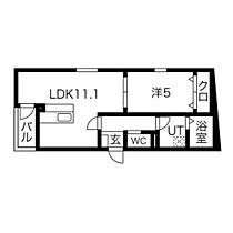 DELA松原 303 ｜ 愛知県名古屋市中村区松原町５丁目（賃貸アパート1LDK・3階・40.16㎡） その2