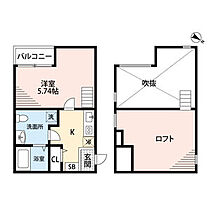 ビルーチェA(ビルーチェエー) 203 ｜ 愛知県名古屋市中川区野田１丁目（賃貸アパート1R・2階・20.52㎡） その2