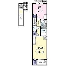 アール．エス．ホシザキ　I 203 ｜ 愛知県名古屋市南区星崎２丁目（賃貸アパート1LDK・2階・43.79㎡） その2