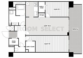 Ｌ’ＥＮＶＯＬ　ＭＥＩＥＫＩ 802 ｜ 愛知県名古屋市中村区太閤１丁目（賃貸マンション2LDK・8階・78.30㎡） その2