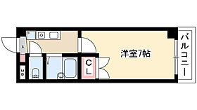 シャトル山貴 302 ｜ 愛知県名古屋市瑞穂区平郷町２丁目（賃貸マンション1K・3階・20.86㎡） その2