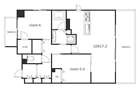 Grand Palace IKAI 303 ｜ 愛知県名古屋市瑞穂区八勝通２丁目（賃貸マンション2LDK・3階・66.21㎡） その2