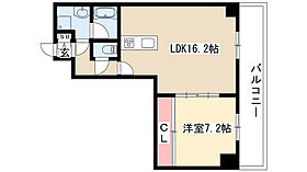 エルミタージュ新栄 404 ｜ 愛知県名古屋市中区新栄２丁目（賃貸マンション1LDK・4階・53.67㎡） その2