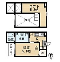 ヴィレッタ大正町(ヴィレッタタイショウチョウ) 205 ｜ 愛知県名古屋市中村区大正町３丁目（賃貸アパート1K・2階・21.04㎡） その2