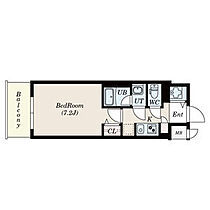 S-RESIDENCE丸の内駅前North 807 ｜ 愛知県名古屋市中区丸の内２丁目（賃貸マンション1K・8階・23.20㎡） その2