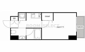 カレント今池 803 ｜ 愛知県名古屋市千種区仲田２丁目（賃貸マンション1K・8階・24.32㎡） その2