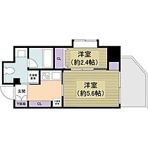 レジディア丸の内 1201 ｜ 愛知県名古屋市中区丸の内２丁目（賃貸マンション1LDK・12階・29.02㎡） その2