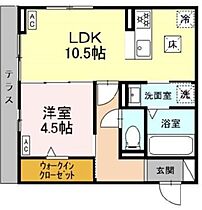 ルヴィータ野田 101 ｜ 愛知県名古屋市中川区野田１丁目（賃貸アパート1LDK・1階・41.15㎡） その2