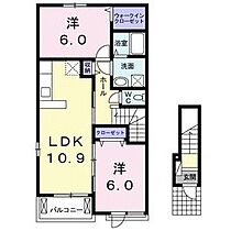 ストーン　ヒルズ 201 ｜ 愛知県名古屋市守山区小幡中３丁目（賃貸アパート2LDK・2階・57.21㎡） その2