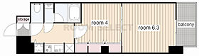 S-RESIDENCE六番町 703 ｜ 愛知県名古屋市熱田区四番２丁目（賃貸マンション2K・7階・30.76㎡） その2