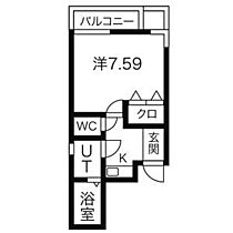 A-legato大喜 201 ｜ 愛知県名古屋市瑞穂区大喜新町２丁目（賃貸アパート1K・2階・24.89㎡） その2