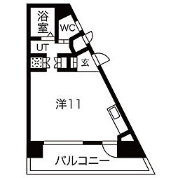 間取図画像 ワンルーム
