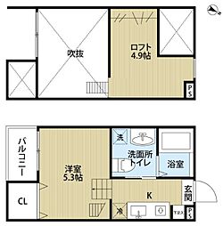 間取図画像 ワンルーム