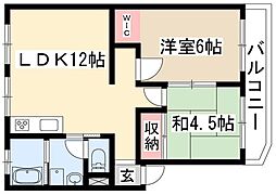 ビラ稲垣 3階/302
