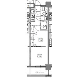 S-RESIDENCE上社aureate(オリート) 1階2Kの間取り