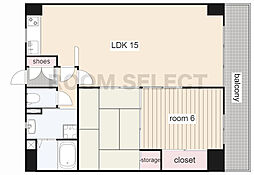 ジュネス青山 2階/202