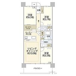間取図画像 3LDK