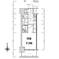S-RESIDENCE亀島駅前asent9階7.0万円