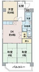 扶桑ハイツ2 4階/405