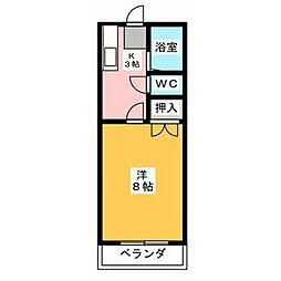間取図画像 1K