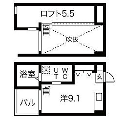 間取図画像 ワンルーム