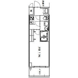 S-RESIDENCE庄内通駅前curere(クラーレ) 7階1Kの間取り