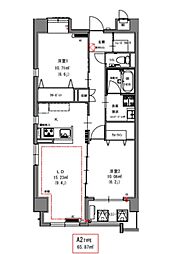 NobleLife吹上 2LDKの間取図画像