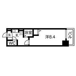間取図画像 1K
