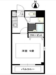 間取図画像 1K