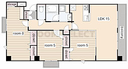 間取図画像 3LDK