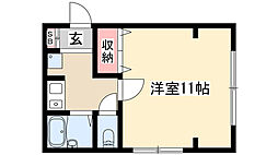 ヒルズ山花 2階