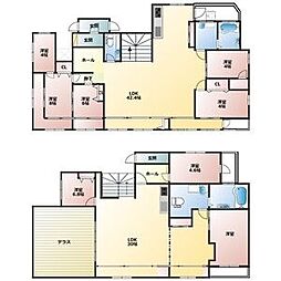 間取図画像 6LDK