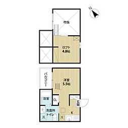 フロースハイム 2階