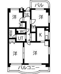 間取図画像 3LDK