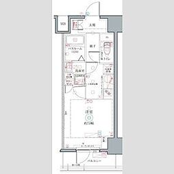 クレヴィスタ名駅南 1Kの間取図画像