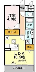 アクア フェルトＫ 1階