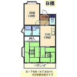 FRハイツB棟 1階