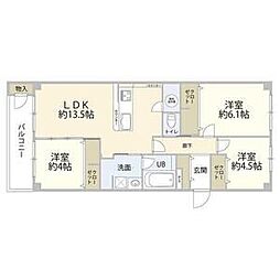 間取図画像 3LDK