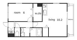 グローバルガーデン 2階/201