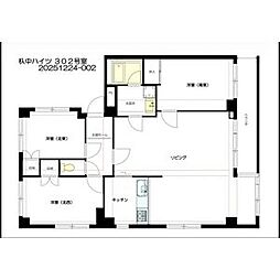 杁中ハイツ 3階