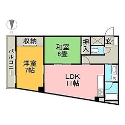 ラ・メゾンエスト 2階/206