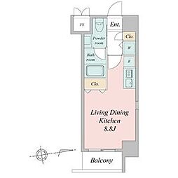 間取図画像 ワンルーム