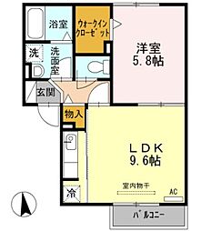 プレジール須田 2階