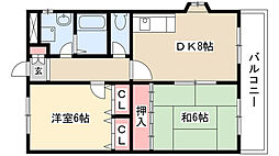 ウェルスハイツ 2階/201