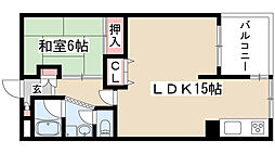 コーポラス亀の井 2階