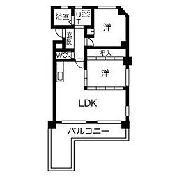 コスモハイツ 2階/201