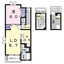 レジデンス T&T 3階/302