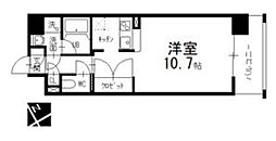 グラントリアノン 1Kの間取図画像