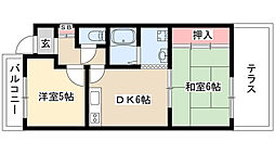 キャッスルミニ松園 1階
